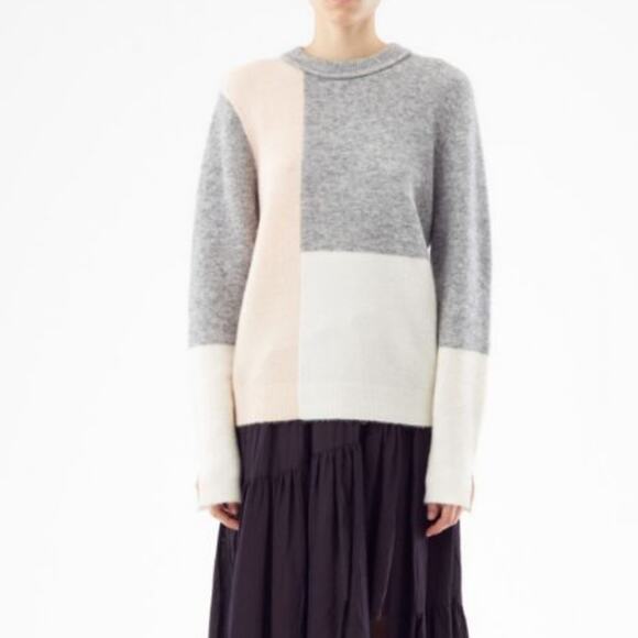 3.1 Phillip Lim Color Block Sweater S - Picture 1 of 9